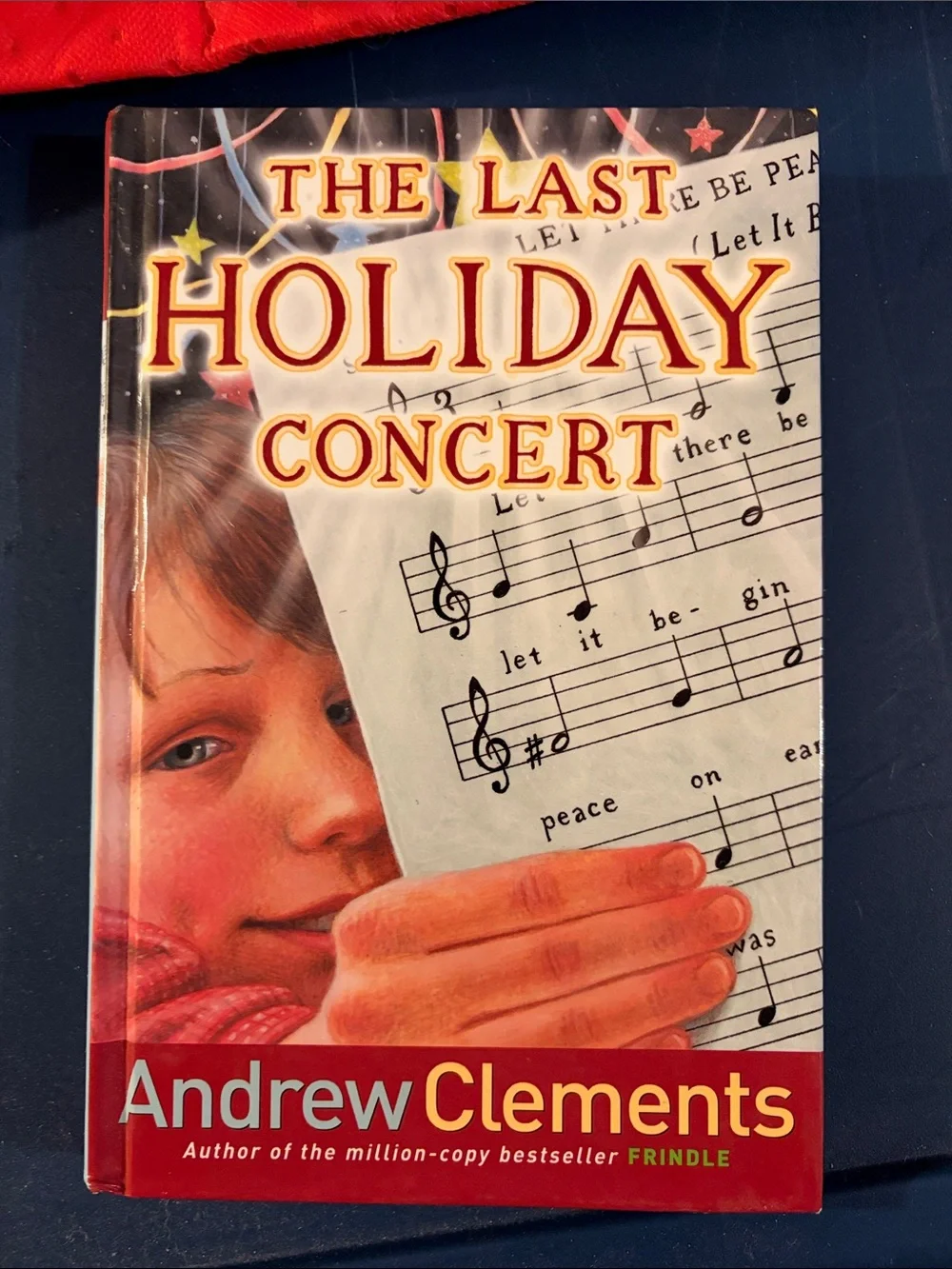 The Last Holiday Concert - Red Hardcover Book